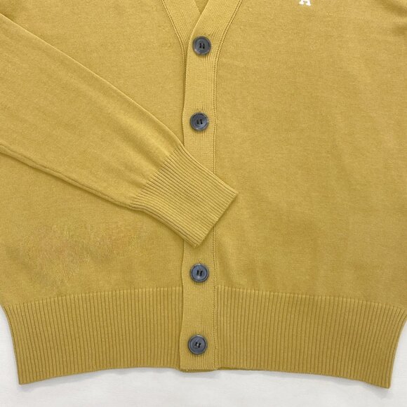 Ami Mustard Yellow Cardigan sweater Unisex - Picture 5 of 6